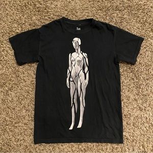 Billie Eilish - t shirt in human body